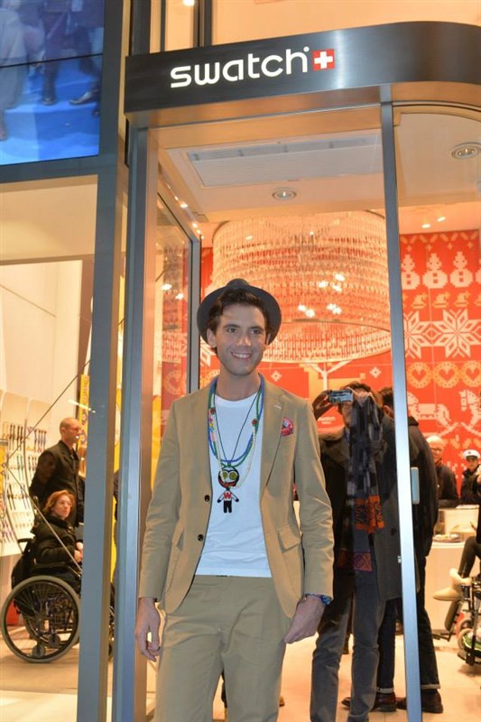 Mika Swatch Signing